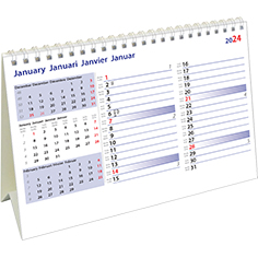 Desk calendar 2023 International Memo