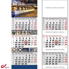 Shipping calendar 3 months 2024 Special