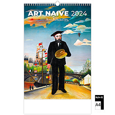 Wall calendar Deco 2024 Art Naive