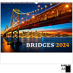 Wall calendar Deco 2023 Bridges