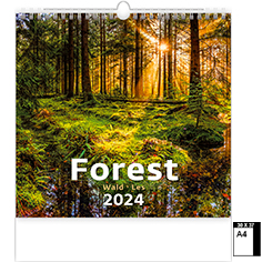 Wall calendar Deco 2024 Forest
