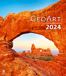 Wall calendar 2024 Geo Art 13p 45x59cm Cover