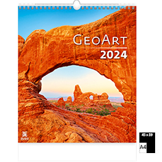 Wall calendar 2023 Luxe Geo Art