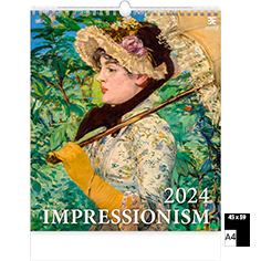 Wall calendar 2024 Luxe Impressionism