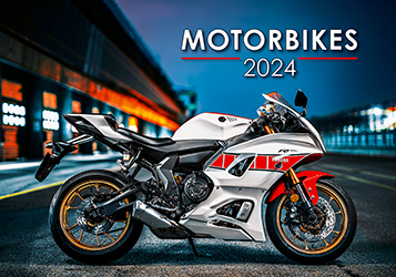 Wall calendar 2024 Motorbikes 13p 45x38cm Cover