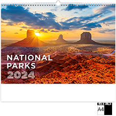 Wall calendar Deco 2024 National Parks