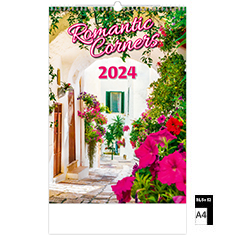 Wall calendar Deco 2024 Romantic Corners